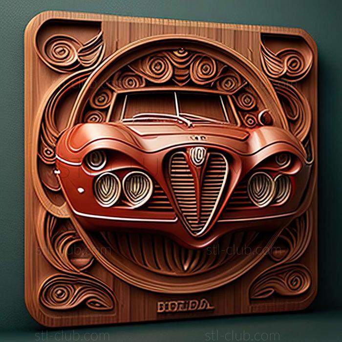 3D мадэль Alfa Romeo 2000 (STL)